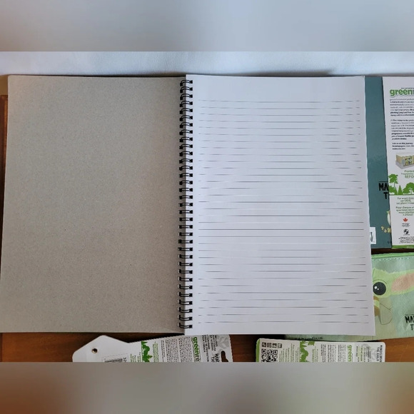 NWT Mandalorian  Notebooks,pencil crayons, pencils, scissors, erasers, sharpener - Picture 4 of 10